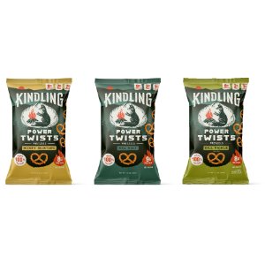 Save $3.00 on Kindling Power Twists Pretzels