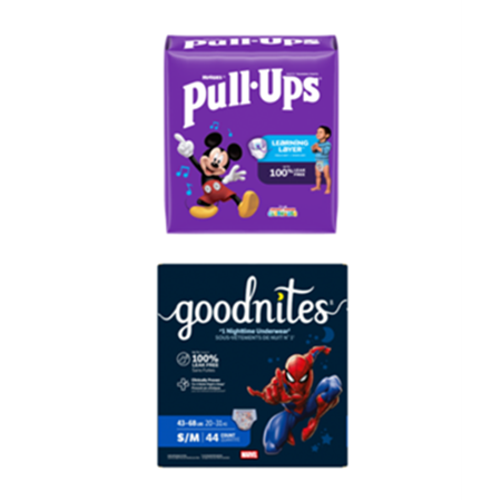 Save $2.00 on Pull-Ups or GoodNites