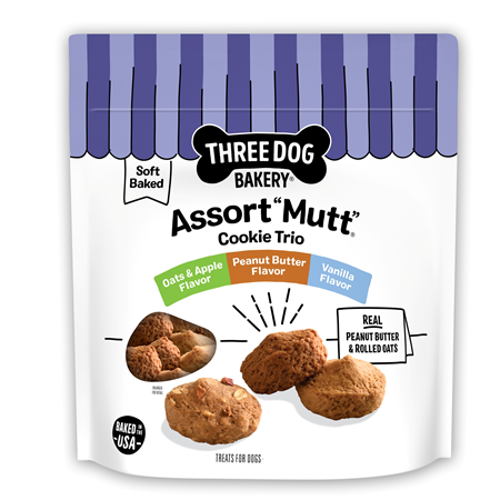 Save $1.00 on Three Dog Bakery