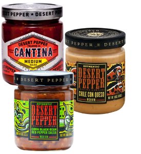 Save $1.00 on Desert Pepper Salsa or Queso
