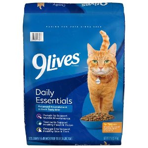 Save $2.00 on 9Lives Dry Cat Food