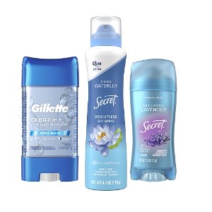 Save $5.00 on 3 Gillette Series Deodorant