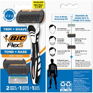 Save $1.00 on BIC Flex5 Trim & Shave Razor