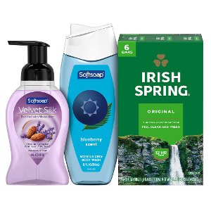 Save $0.75 on Irish Spring or Softsoap