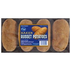 $2.99 Kroger Baker Potatoes, 4 ct