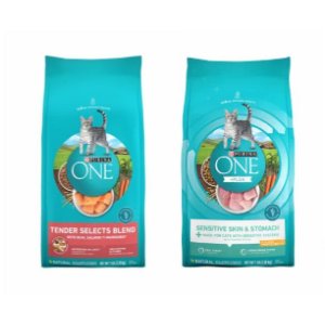 Save $1.50 on Purina One Dry Cat Food, 7 lb
