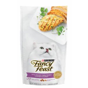 Save $1.50 on Fancy Feast Dry Cat Food