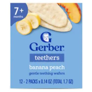 Save $1.00 on 2 Gerber Teethers
