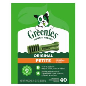 Save $4.00 on Greenies Dog Treats