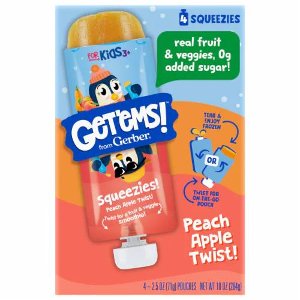 Save $1.00 on Gerber Get'Ems Squeezies