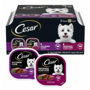 Save $3.00 on Cesar Wet Dog Food