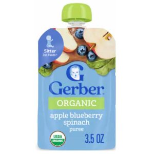 Save $2.00 on 3 Gerber Organic Pouch