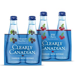 Save 25% on Clearly Canadian 4pks PICKUP OR DELIVERY ONLY