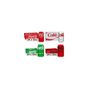 Save 25% on select Coca Cola 24pk Soda Cans PICKUP OR DELIVERY ONLY