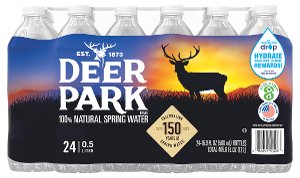 $3.99 Deer Park Spring Water