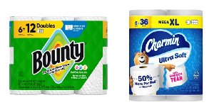 Save $5 on Bounty or Charmin