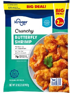$9.99 Kroger Breaded Shrimp