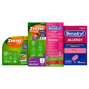 Spend $40 Save $10 on Zyrtec & Benadryl PICKUP OR DELIVERY ONLY