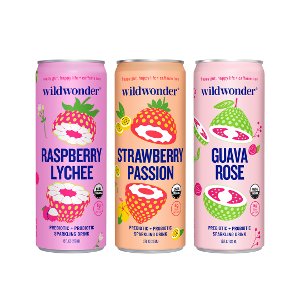 Save $2.00 on 2 Wildwonder Prebiotic + Probiotic Sparkling Drinks