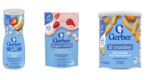 $1.99 Gerber Yogurt Melts, Puffs or Crunchies