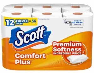 $4.99 Scott Comfort Plus Bath Tissue