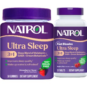 Save $2.00 on select Natrol Sleep & Restore + or Ultra Sleep Items