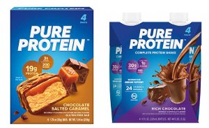 $5.99 Pure Protein Shakes or Bars