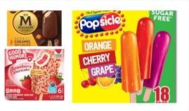 $2.99 Popsicle, Good Humor or Magnum Bars