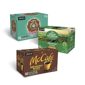 $5.99 Green Mountain, Donut Shop, or McCafe Coffee