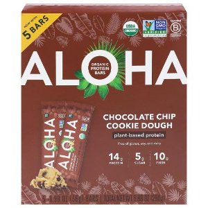 Save $1.50 on Aloha Organic Protein Bars