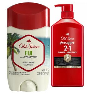 Save $1.00 on Old Spice Deodorant, Soap, or Shampoo