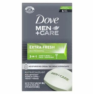 Save $2.00 on Dove Men Bar Soap, 6 ct