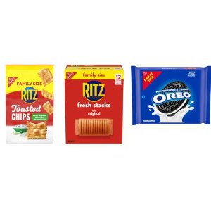 Save $1.00 on Nabisco Family Size Cookies or Crackers