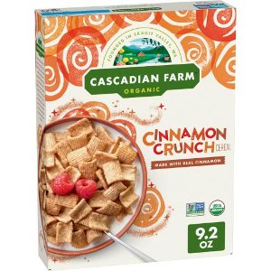 Save $1.50 on Cascadian Farm Cereal Granola