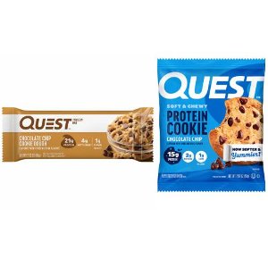 Save $0.50 on Quest Single Bars or Cookies