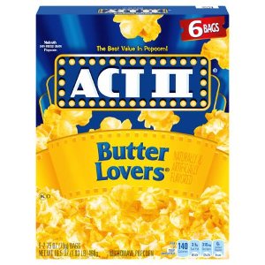 Save $1.00 on Act II Microwavable Popcorn