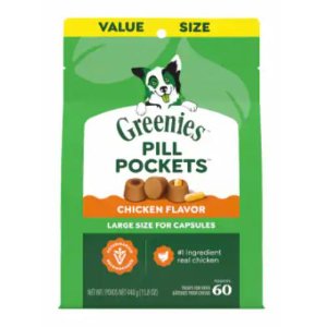Save $3.00 on Greenies Core or Pill Pocket