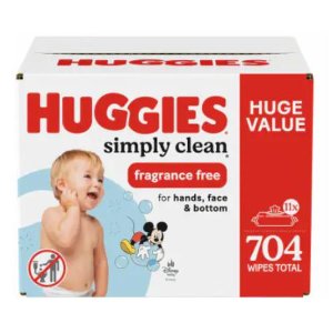 Save $2.00 on Huggies Wipes 10-11X or 6X Skin Ess