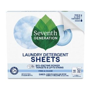 Save $1.00 on Seventh Generation Laundry Sheets