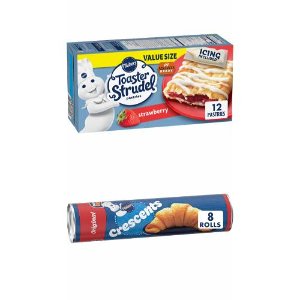 Save $1.00 on Pillsbury Strudels or Dough