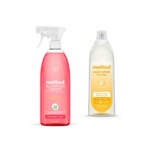 Save $0.70 on Method All Purpose, Glass, or Shower Cleaner