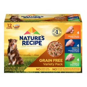 Save $2.50 on Nature's Recipe Wet Dog Food Variety Pack