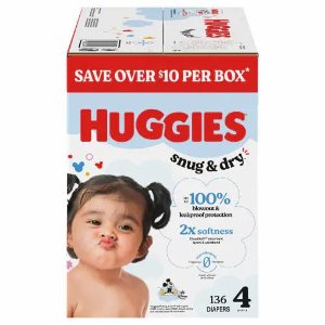 Save $3.00 on Huggies Diapers Snug & Dry Colossal