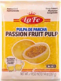 Save $1.00 on La Fe Pasteurized Passionfruit Pulp