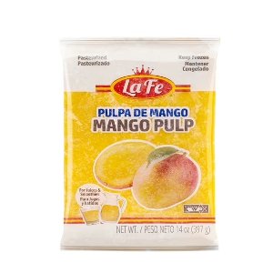 Save $1.00 on La Fe Pasteurized Mango Pulp