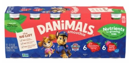 $2.49 Danimals Smoothies