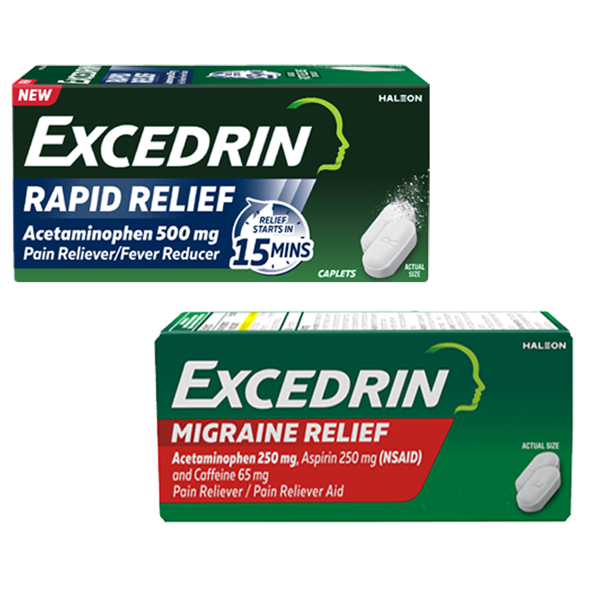Save $2.50 on Excedrin