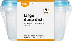 Save 30% on Smart Way Disposable Food Storage PICKUP OR DELIVERY ONLY