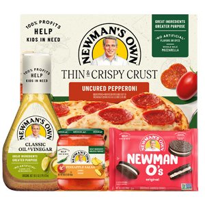 Save 20% on Newman's Own products PICKUP OR DELIVERY ONLY