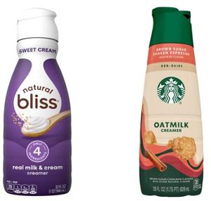 $3.49 Starbucks or Natural Bliss Creamer